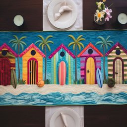 Seaside Homes Table Runner - Made to Order TABLE928
