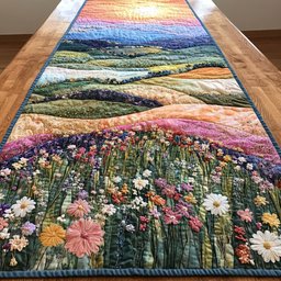 Serene Landscape Table Runner - Made to Order TABLE928
