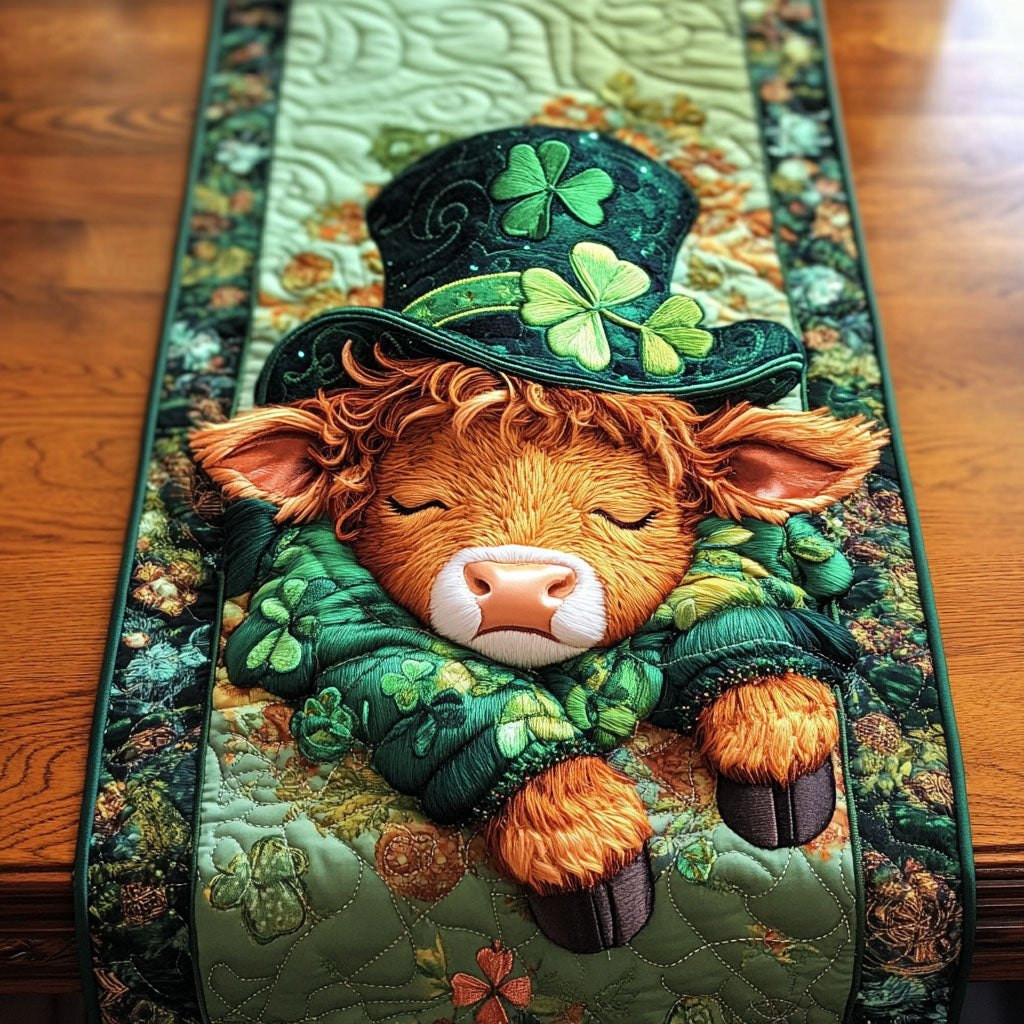 Shamrock Bliss Table Runner - Made to Order TABLE928