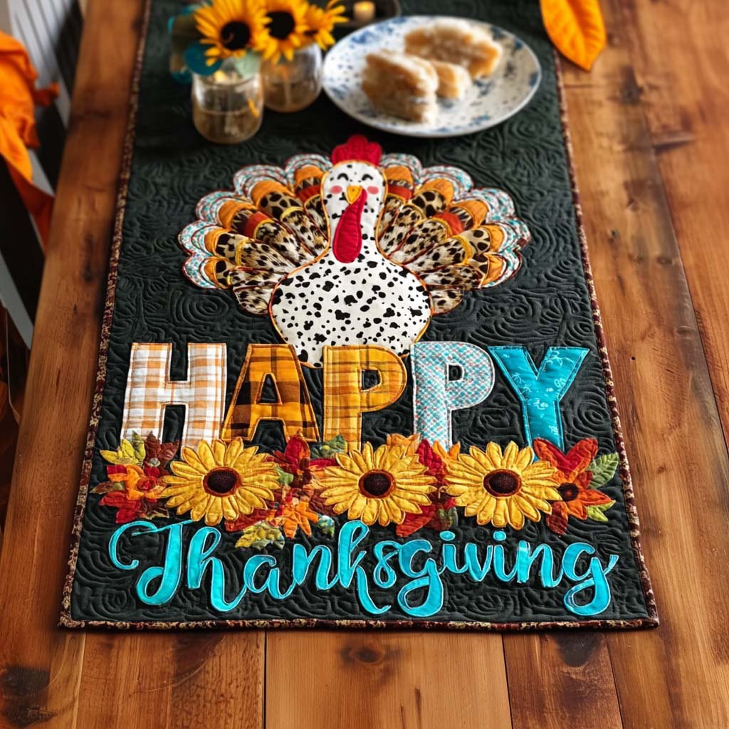 Seasonal Turkey Table Runner - Made to Order TABLE928