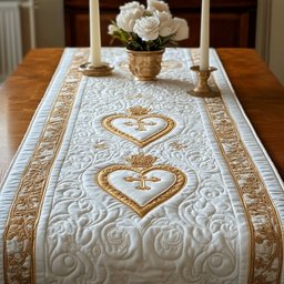 Serene Savior Table Runner - Made to Order TABLE928