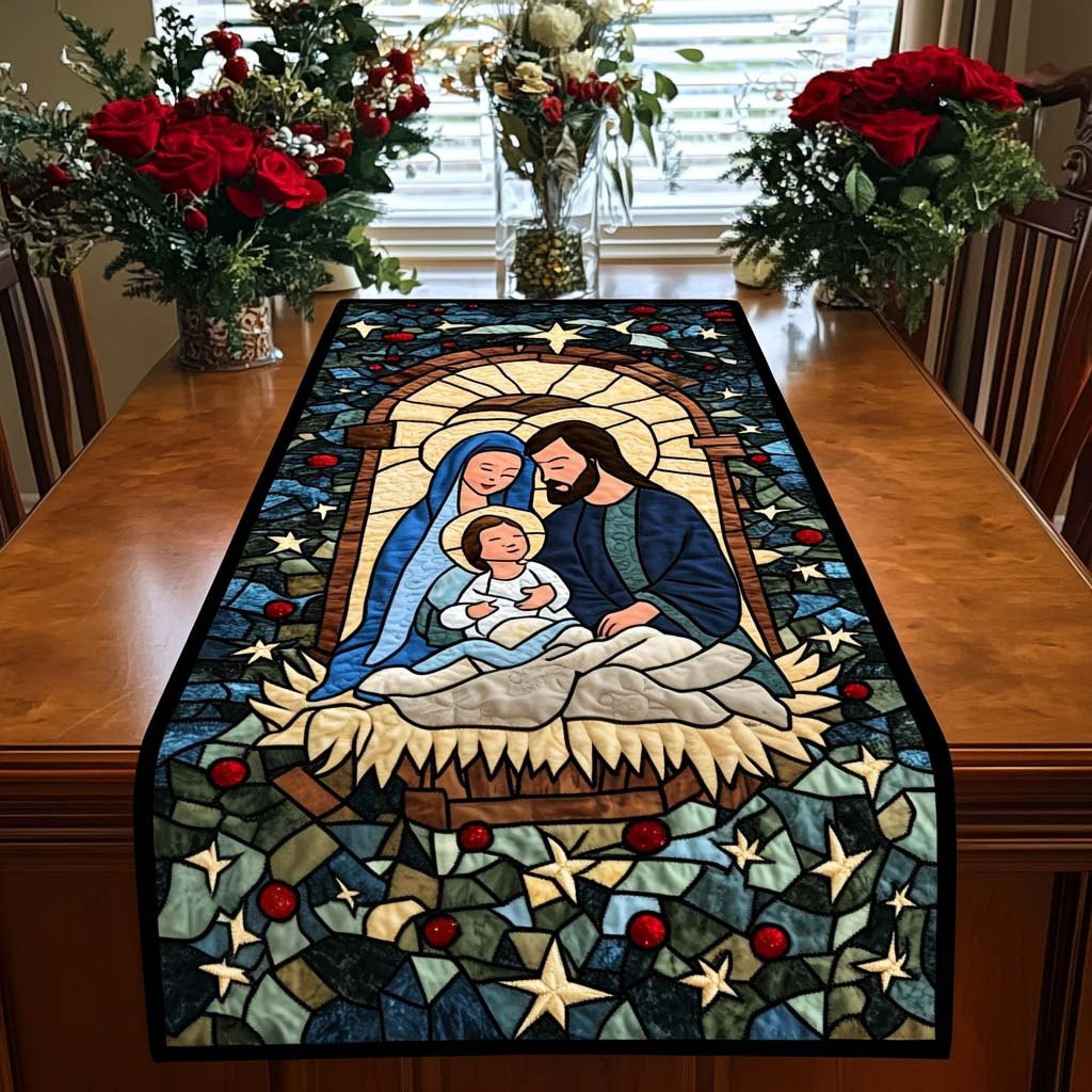 Serenity in the Manger Table Runner - Made to Order TABLE928