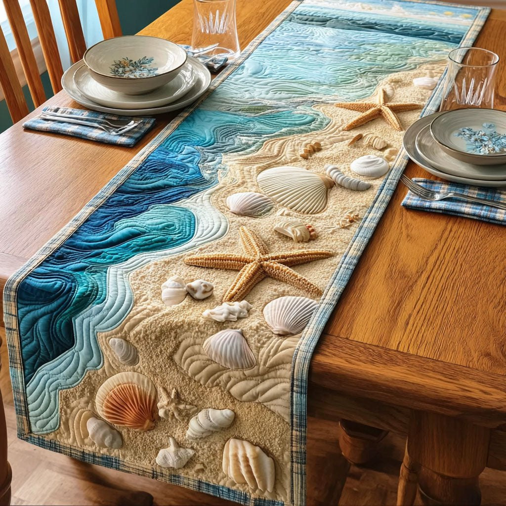Sea Treasures Table Runner - Made to Order TABLE928