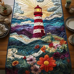 Seaside Sentinel Table Runner - Made to Order TABLE928