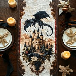 Shadowflight Table Runner - Made to Order TABLE928