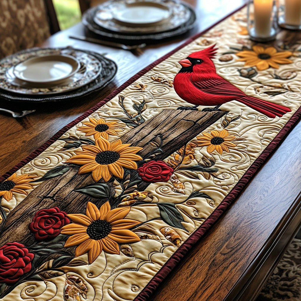Rustic Cardinal Table Runner - Made to Order TABLE928