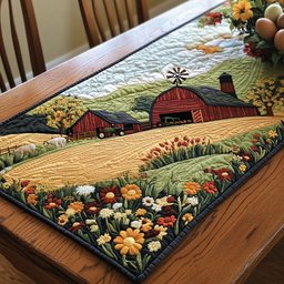 Rustic Farm Charm Table Runner - Made to Order TABLE928