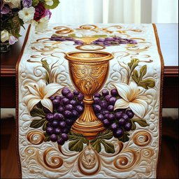 Sacred Abundance Table Runner - Made to Order TABLE928