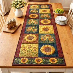 Rustic Sunbloom Table Runner - Made to Order TABLE928