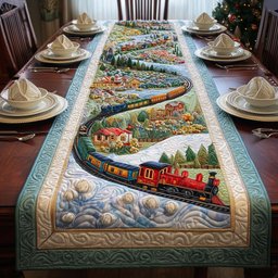 Scenic Train Table Runner - Made to Order TABLE928