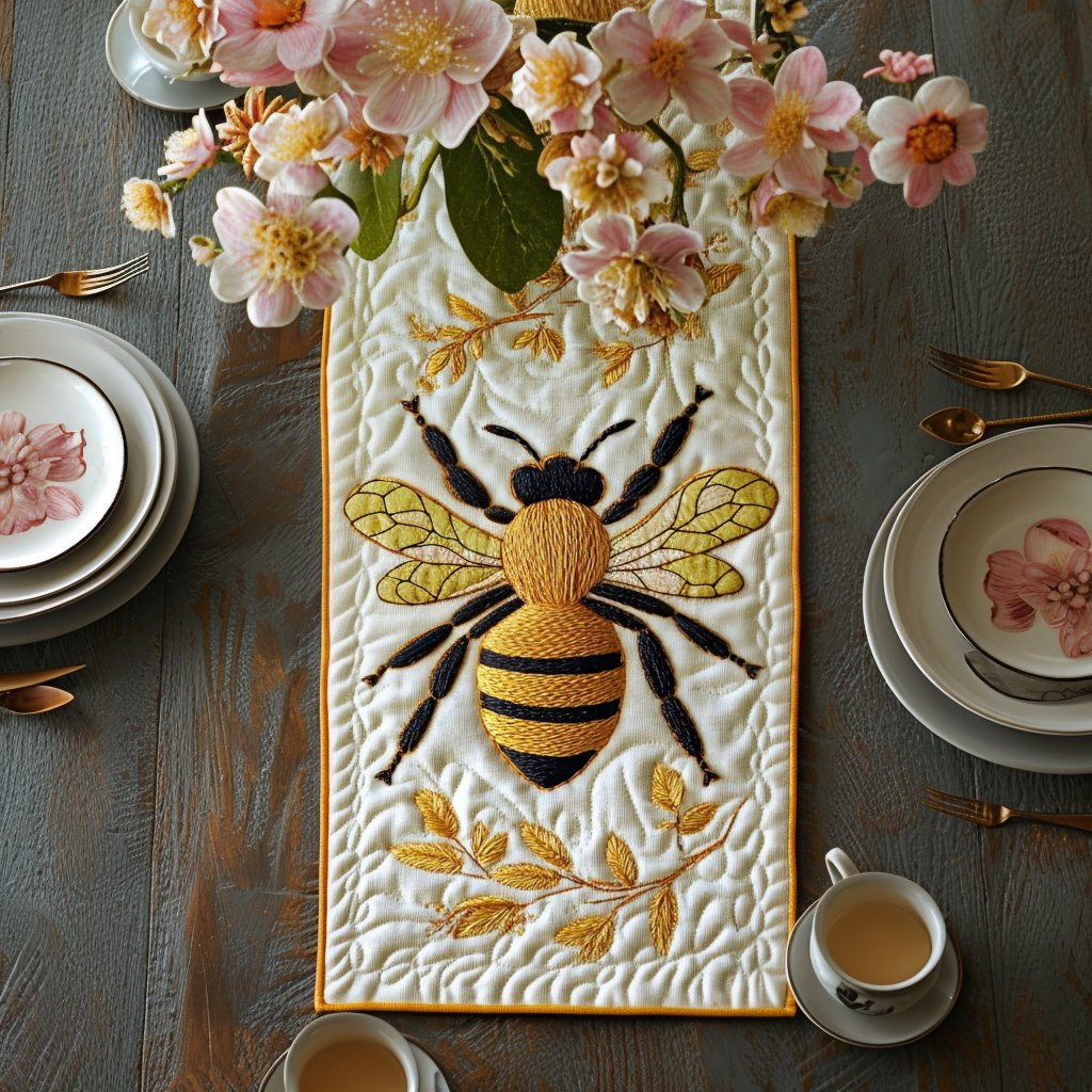 Golden Honey Table Runner - Made to Order TABLE928