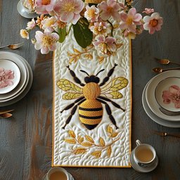 Golden Honey Table Runner - Made to Order TABLE928