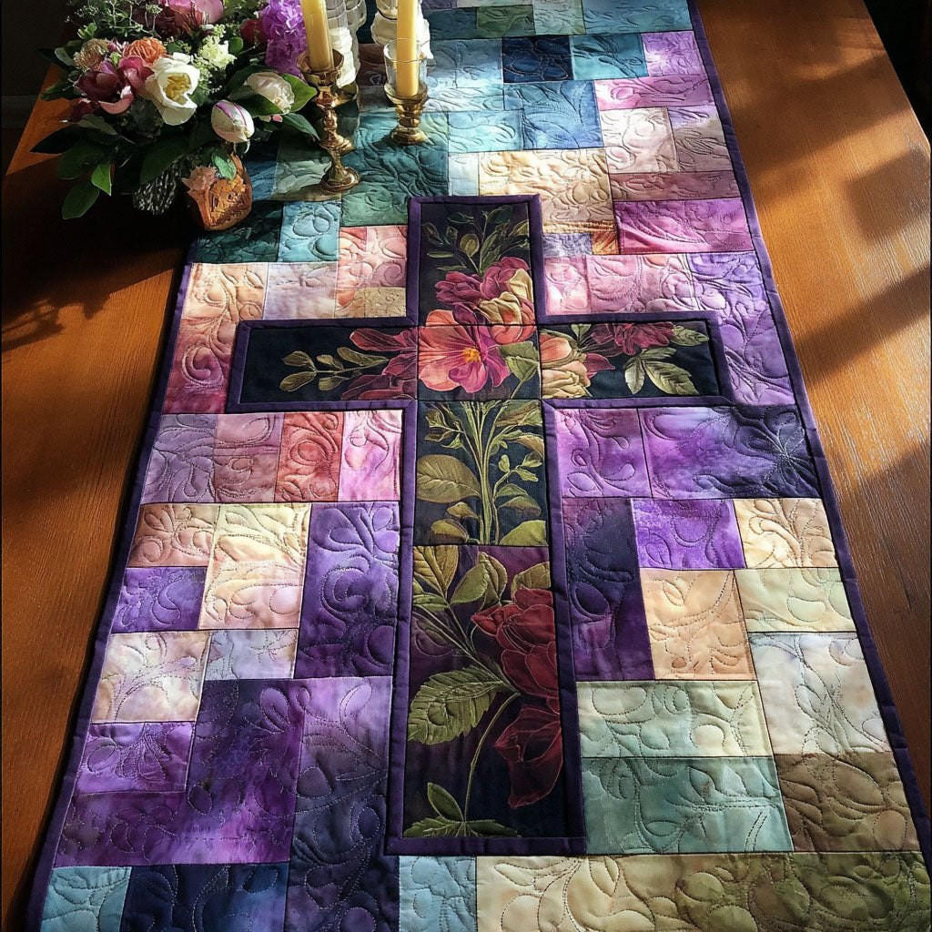 Sacred Bloom Table Runner - Made to Order TABLE928