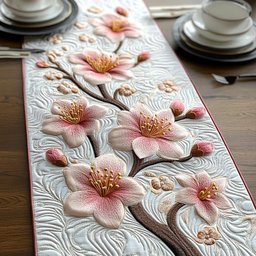 Sakura Dreamscape Table Runner - Made to Order TABLE928