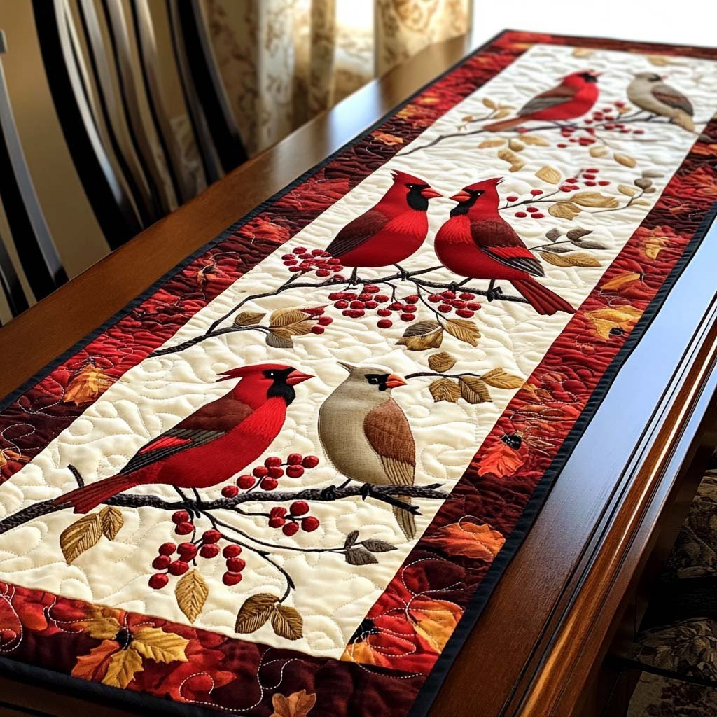 Scarlet Table Runner - Made to Order TABLE928