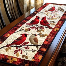 Scarlet Table Runner - Made to Order TABLE928