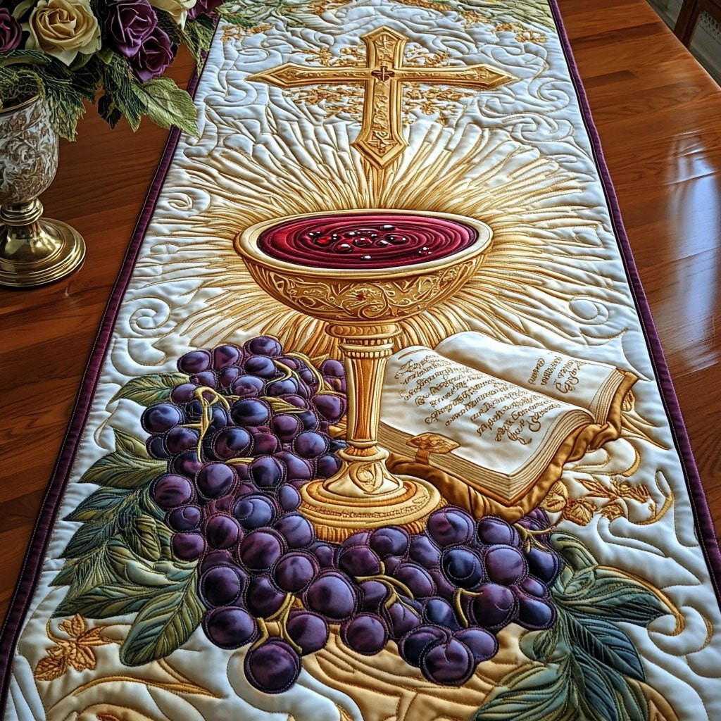 Scripture and Spirit Table Runner - Made to Order TABLE928