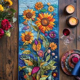 Rustic Petals Table Runner - Made to Order TABLE928