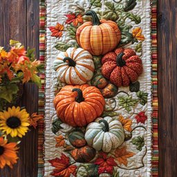 Rustic Autumn Charm Table Runner - Made to Order TABLE928