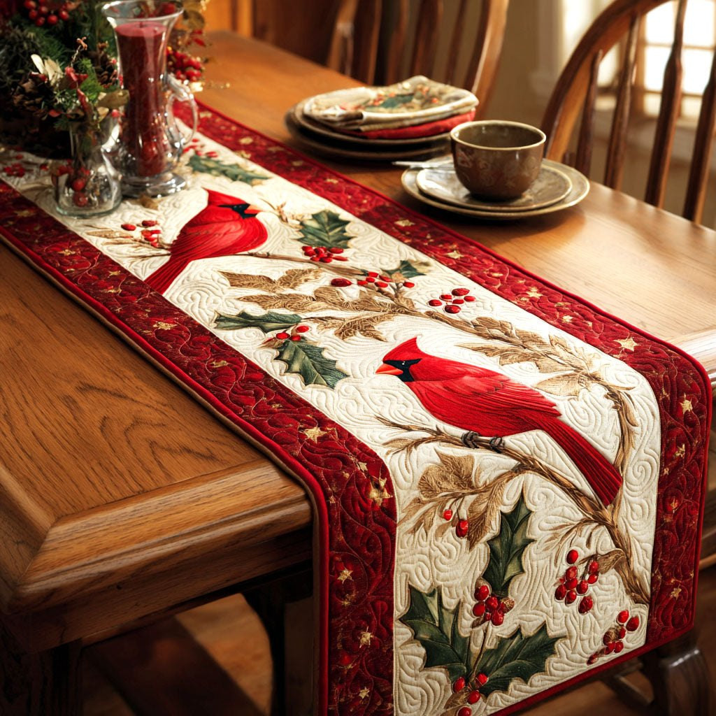 Scarlet Presence Table Runner - Made to Order TABLE928