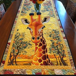 Safari Love Giraffes Table Runner - Made to Order TABLE928