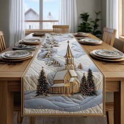 Rustic Winter Blessing Table Runner - Made to Order TABLE928