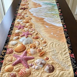 Sandy Escape Table Runner - Made to Order TABLE928