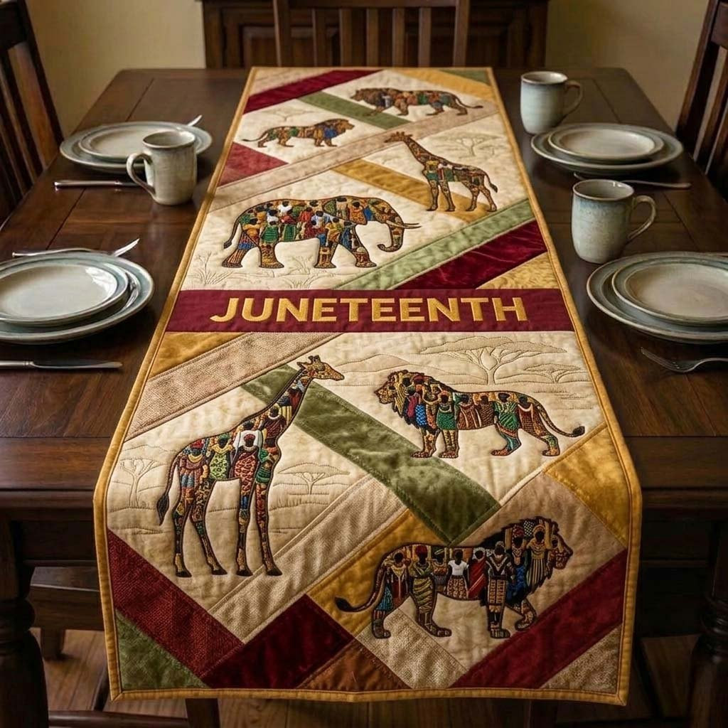 Safari Heritage Table Runner - Made to Order TABLE928