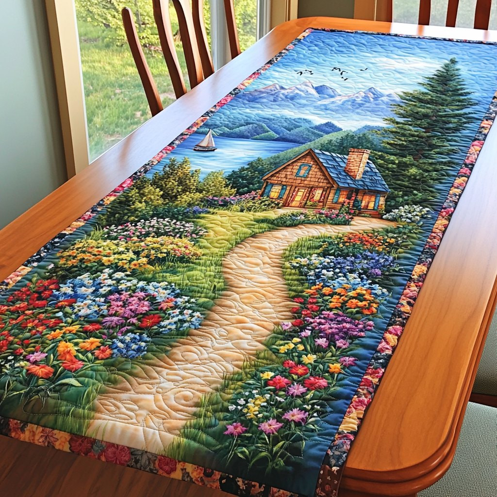 Scenic View Table Runner - Made to Order TABLE928