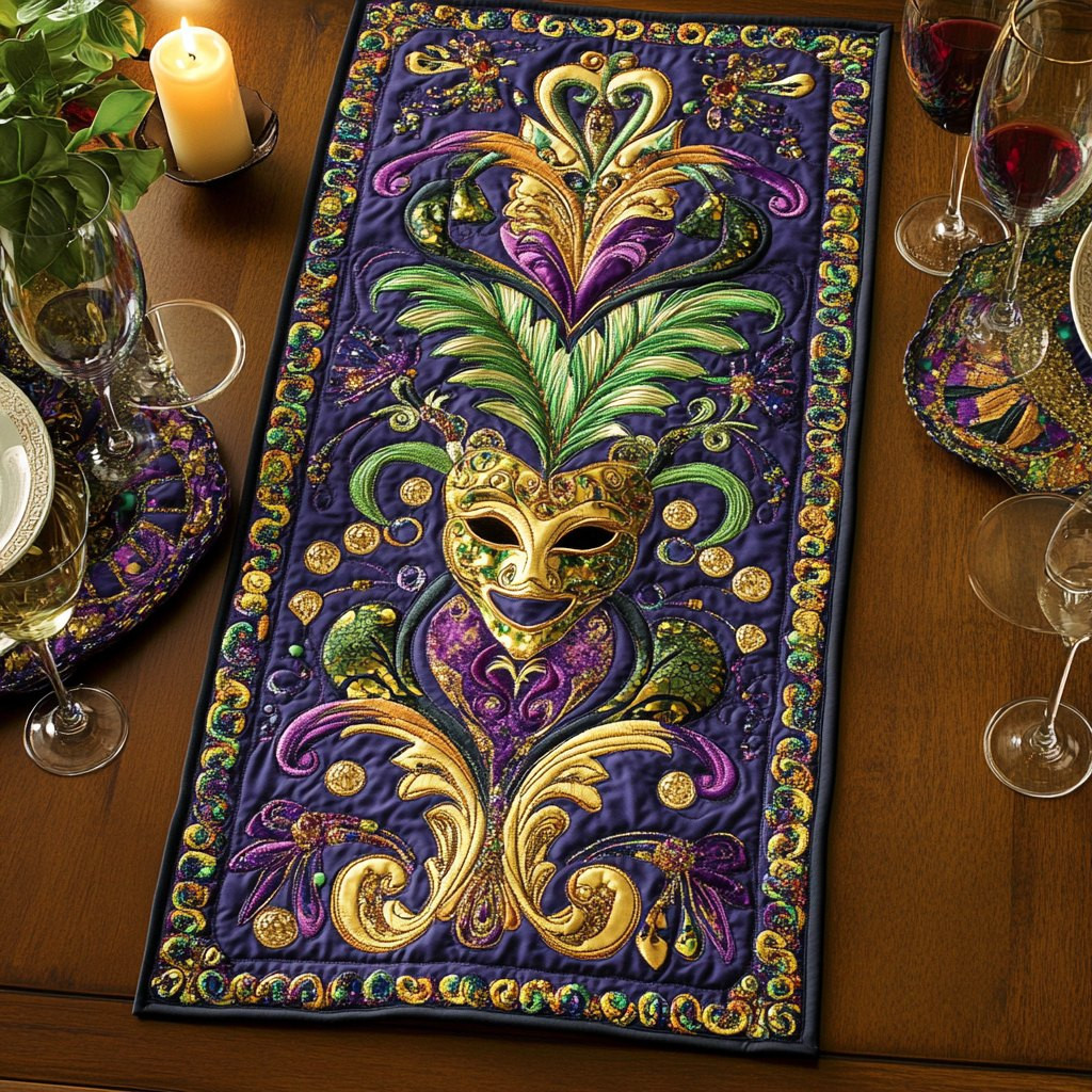 Regal Radiance Table Runner - Made to Order TABLE928
