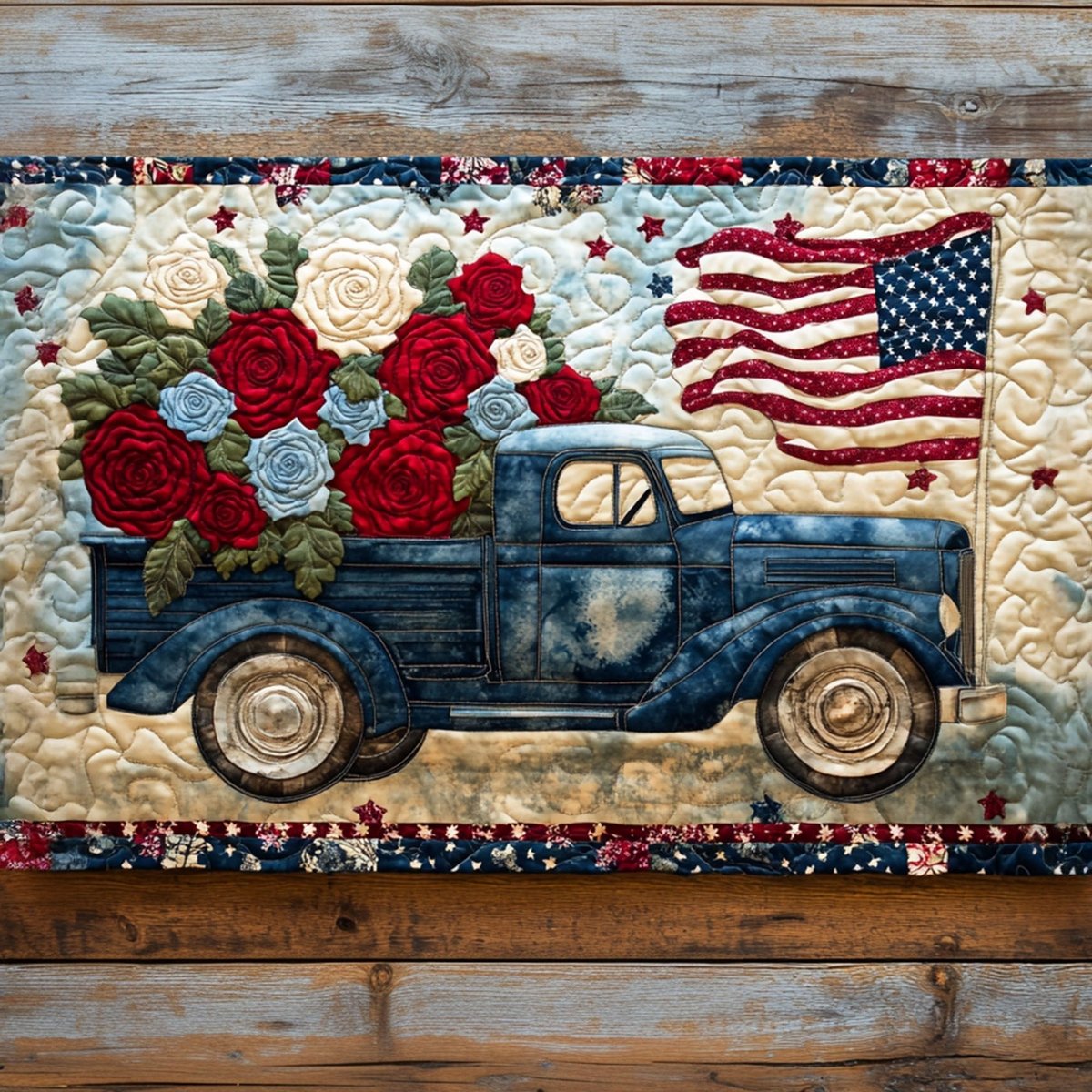 Road To Freedom Table Runner - Made to Order TABLE928