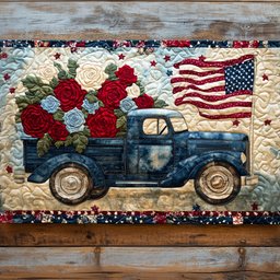 Road To Freedom Table Runner - Made to Order TABLE928
