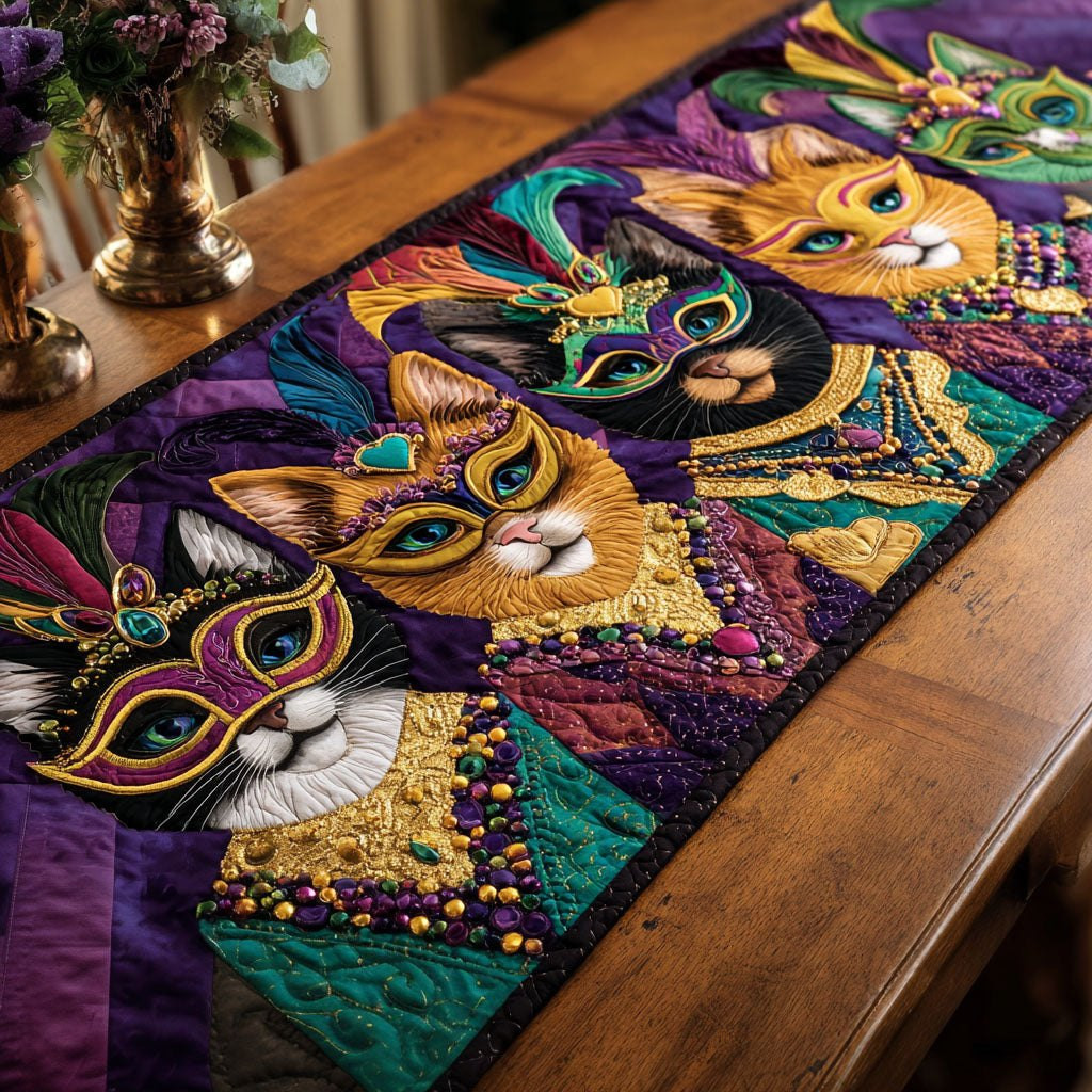 Royal Cat Table Runner - Made to Order TABLE928