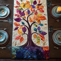 Rooted Light Table Runner - Made to Order TABLE928