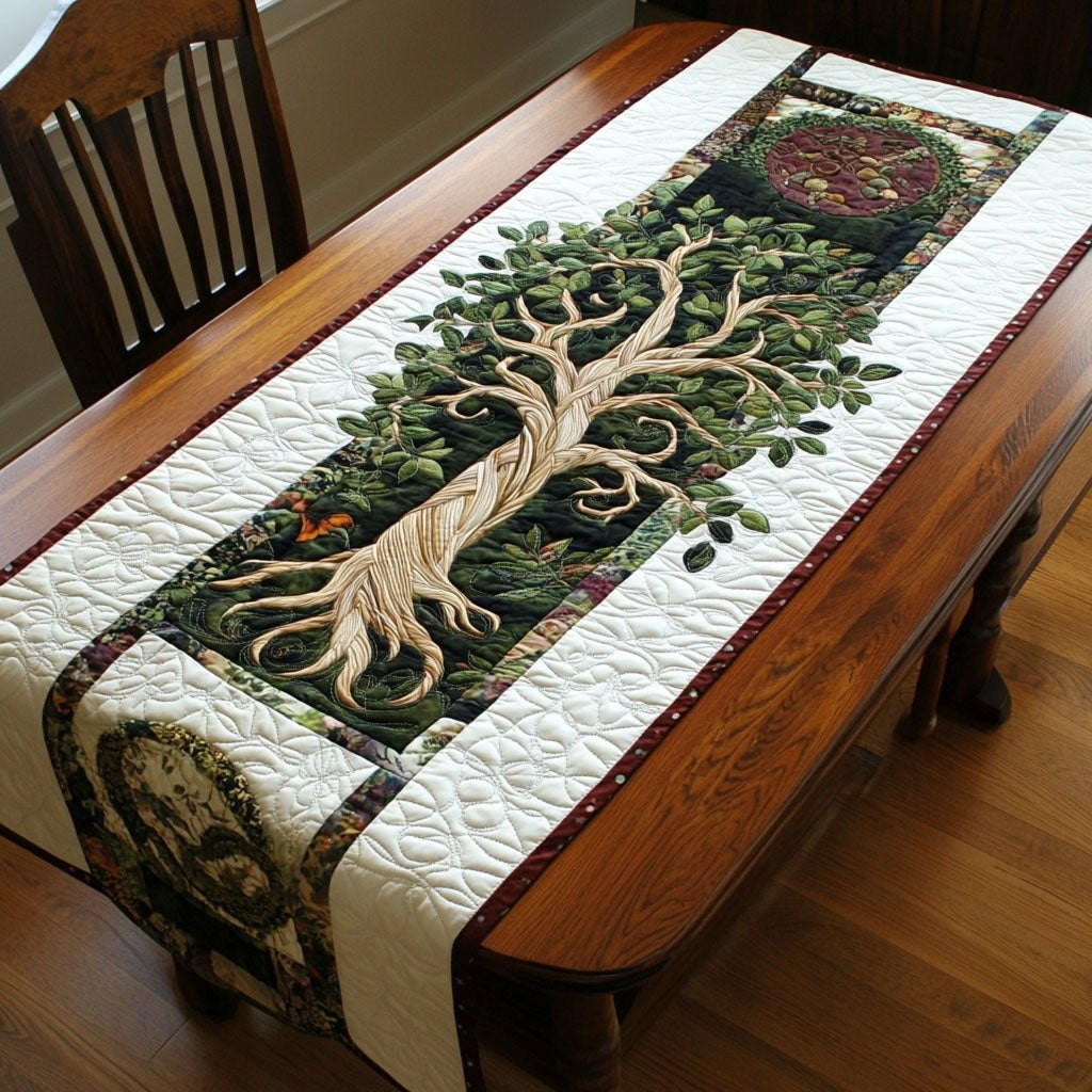Roots of Tranquility Table Runner - Made to Order TABLE928