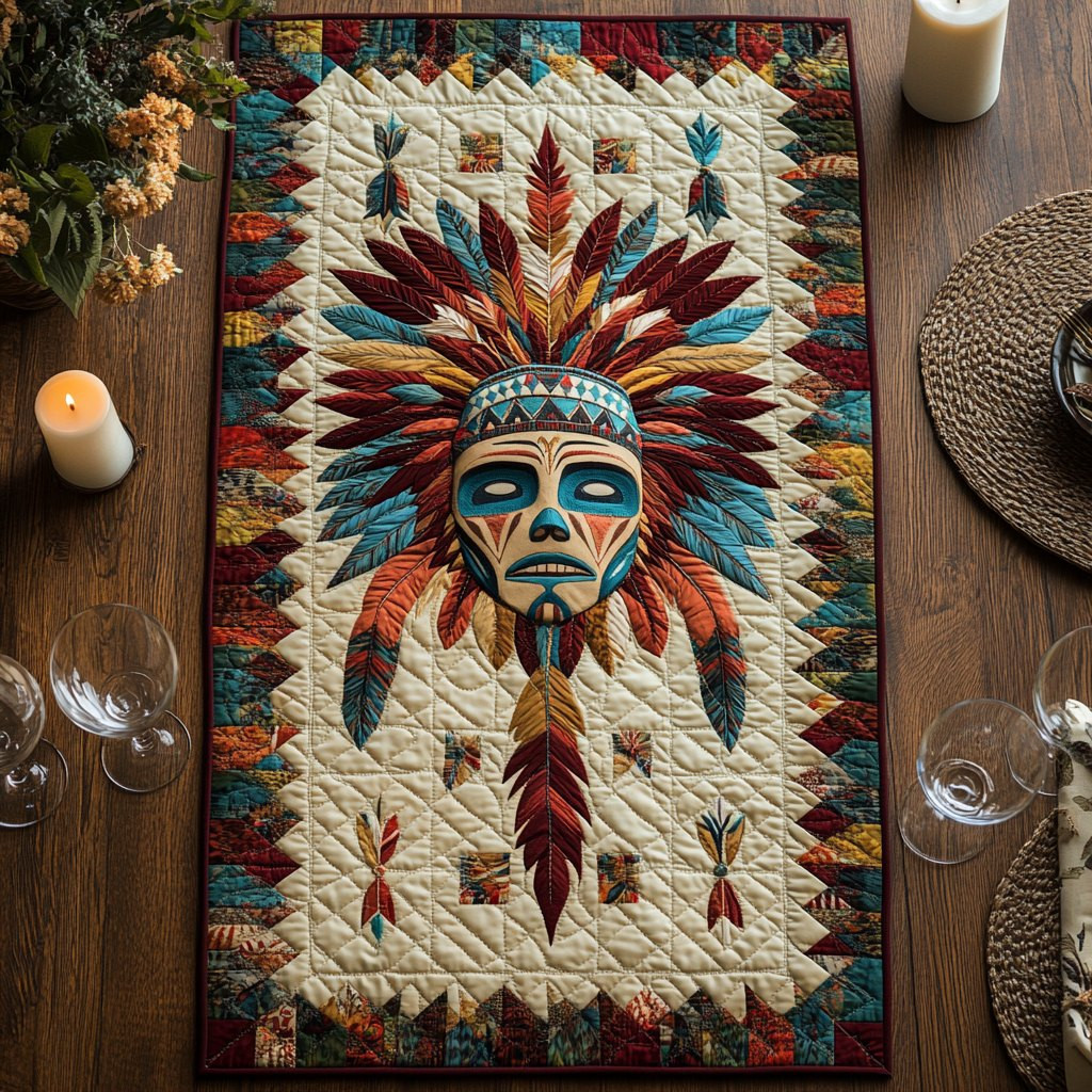 Red Earth Dreams Table Runner - Made to Order TABLE928