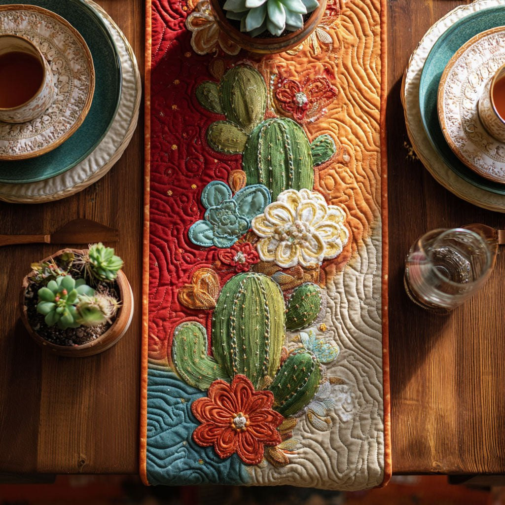 Roadtrip Prickles Table Runner - Made to Order TABLE928