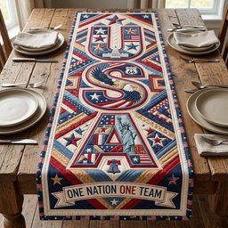 Route Liberty Table Runner - Made to Order TABLE928
