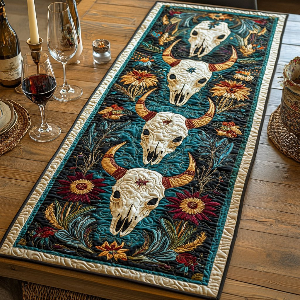Riverstone Path Table Runner - Made to Order TABLE928
