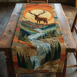 River Majesty Table Runner - Made to Order TABLE928