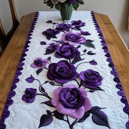 Royal Rose Table Runner - Made to Order TABLE928