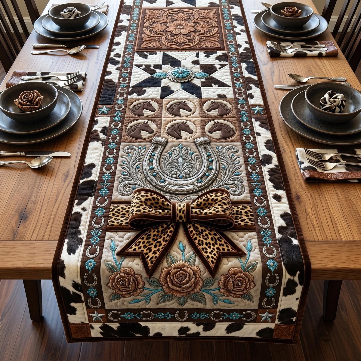 Ranch Spirit Table Runner - Made to Order TABLE928