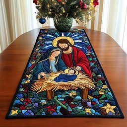 Radiant Blessing Table Runner - Made to Order TABLE928