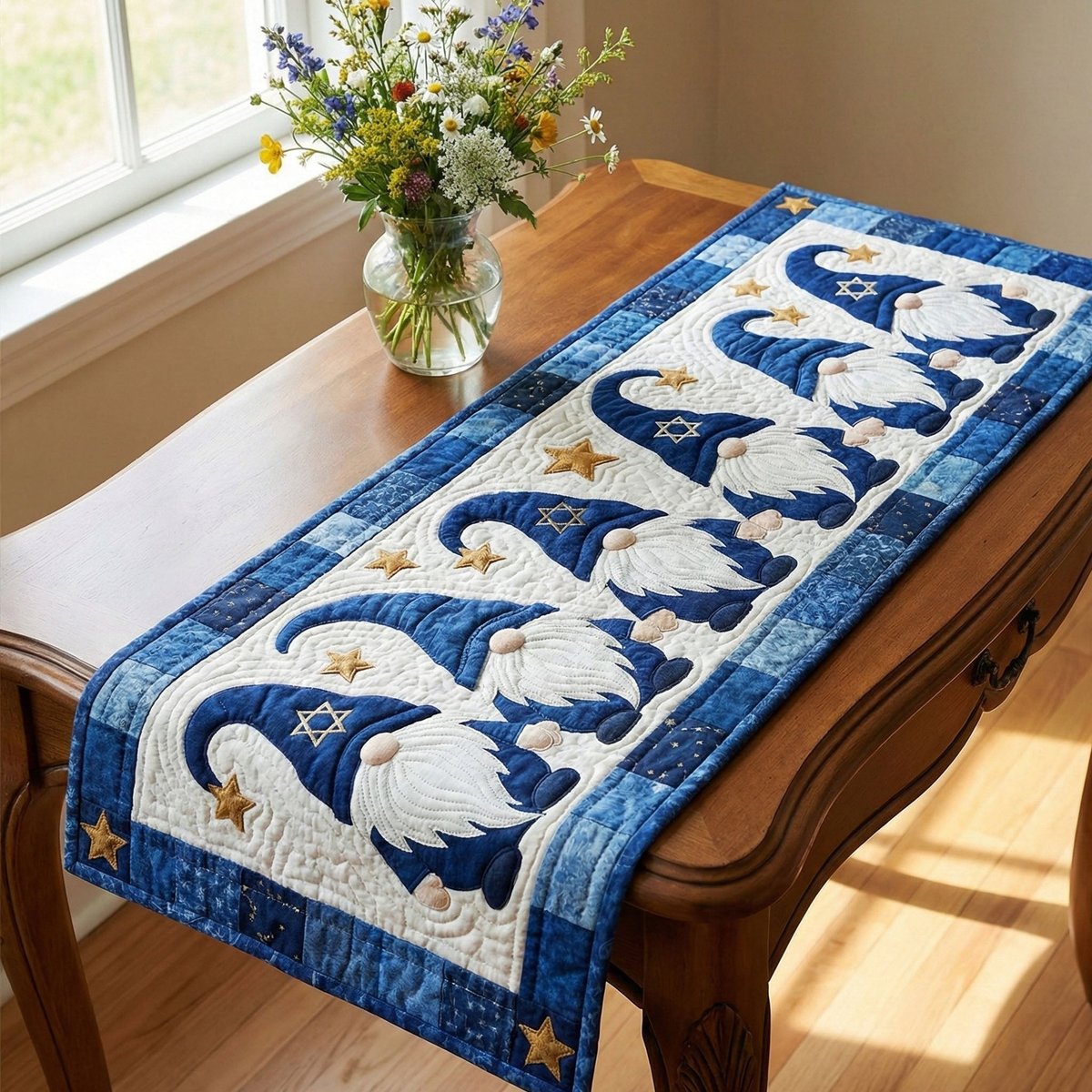 Quiet Night Table Runner - Made to Order TABLE928