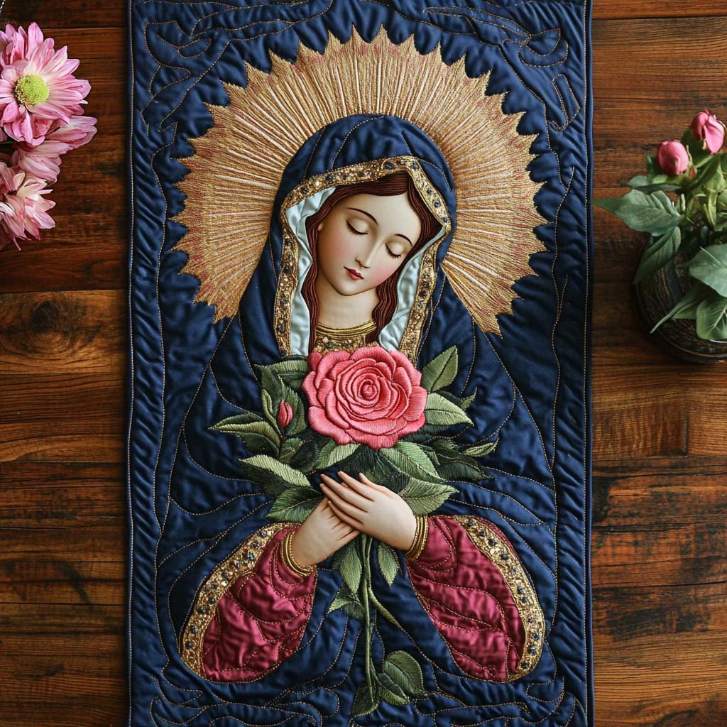 Queen of Angels Table Runner - Made to Order TABLE928