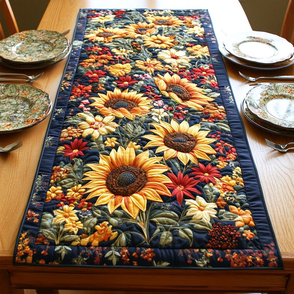 Radiant Yellow Petals Table Runner - Made to Order TABLE928