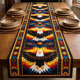 Radiant Tribal Cosmos Table Runner - Made to Order TABLE928