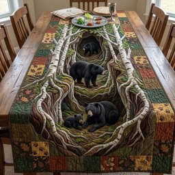 Quiet Bear Rest Table Runner - Made to Order TABLE928