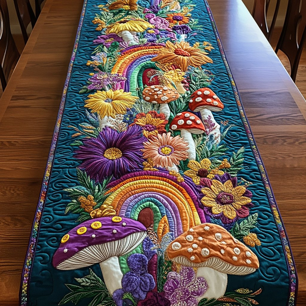 Rainbow Enchantment Table Runner - Made to Order TABLE928