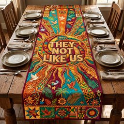 Radiant Freedom Table Runner - Made to Order TABLE928